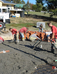 concreting Tasmania