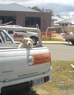 concreting Tasmania